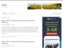 Tablet Screenshot of carsconsumption.com